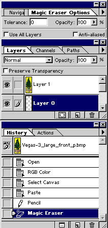 A transparent layer